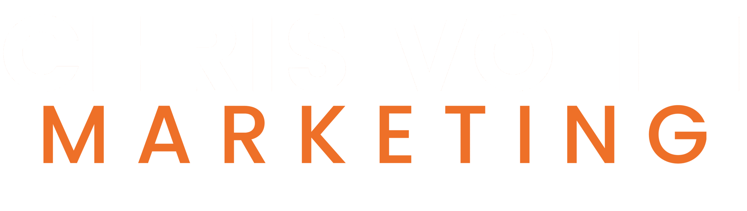 Logo-Chris Voith Marketing-white
