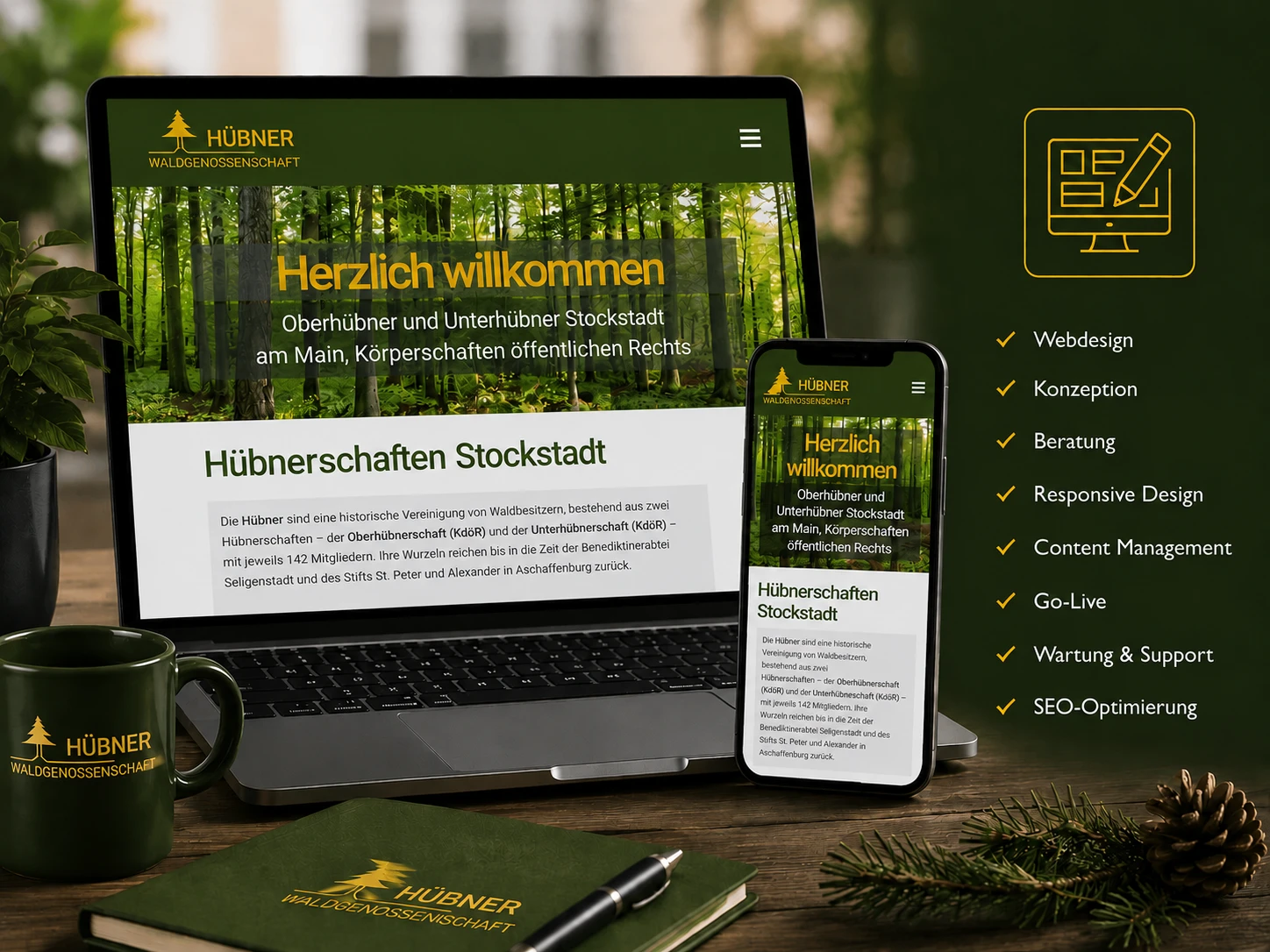 Voith Marketing Agentur-Website-Design-Huebner Verwaltung