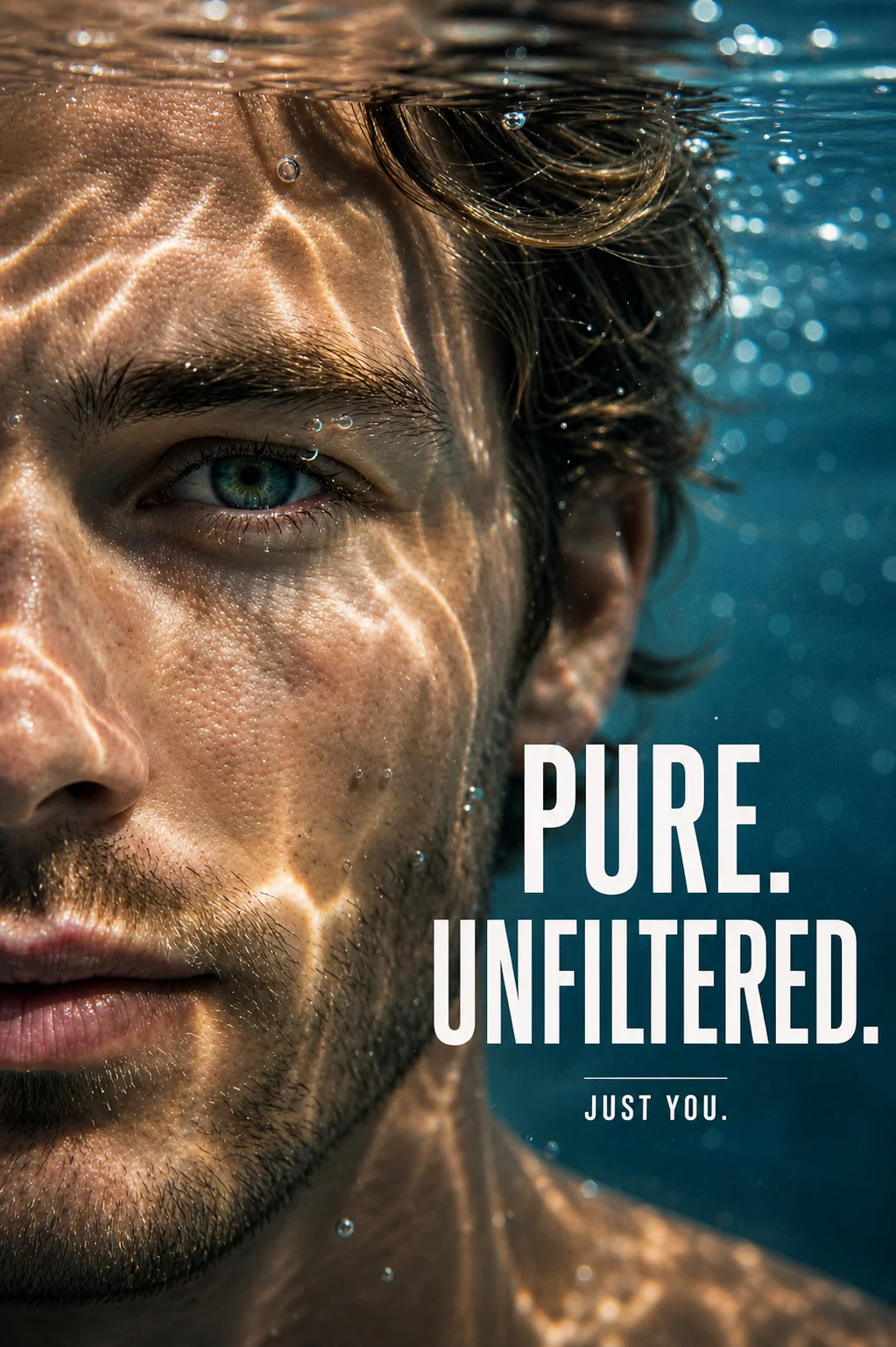 Voith Marketing Klingenberg-Werbekampagne-People-Man-Portrait-Underwater