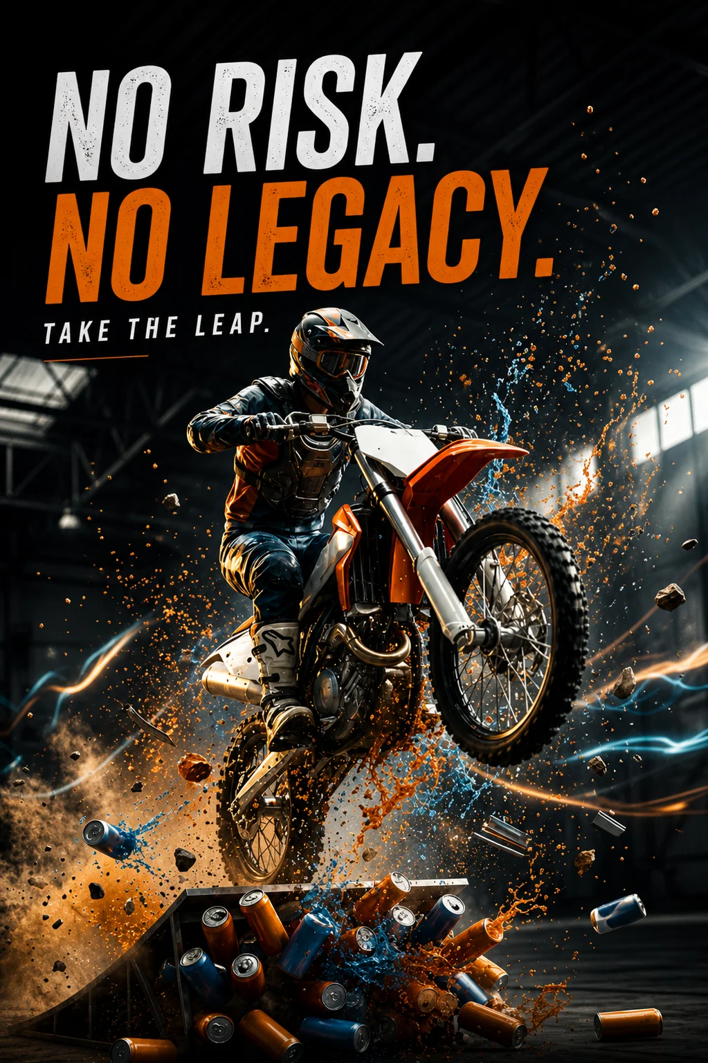 Voith Marketing Klingenberg-Werbekampagne-People-No-Risk-Motocross